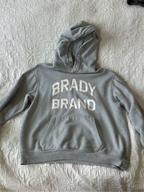 Brady Brand Men's Gray Pullover Hoodie